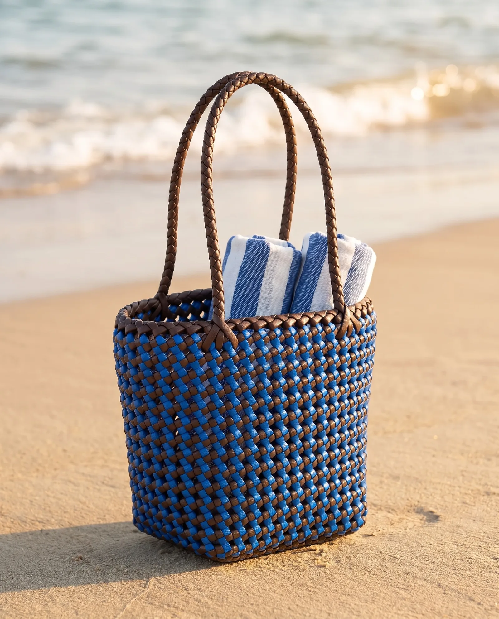 Sapphire Checker Bucket