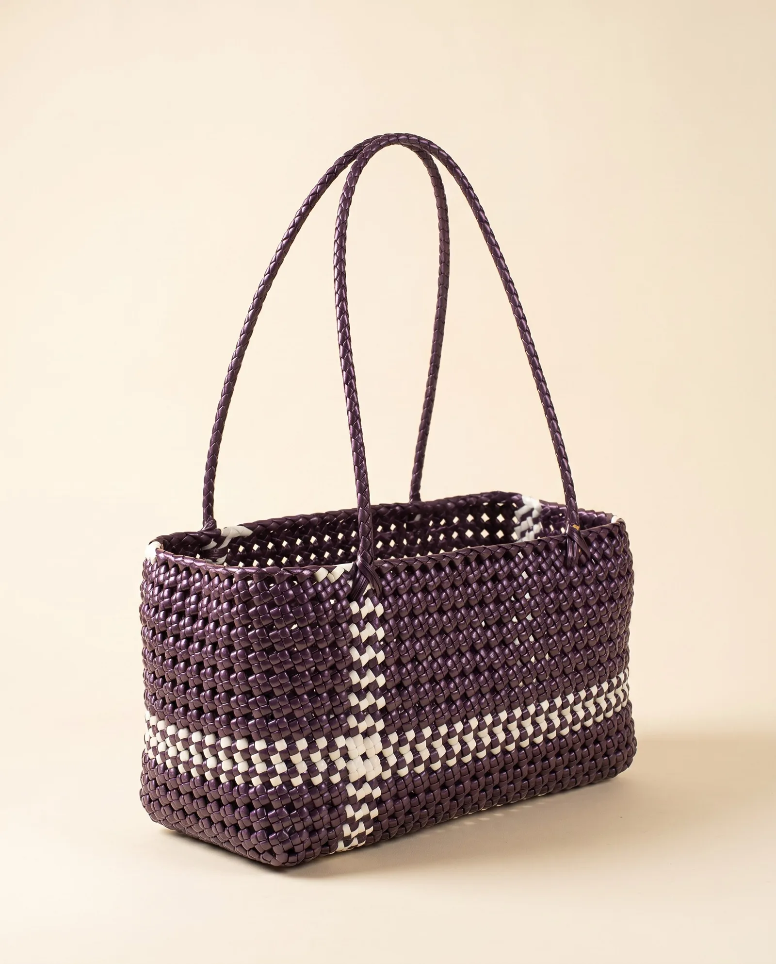 Amethyst Ice Knot Tote 紫晶冰纹结织托特