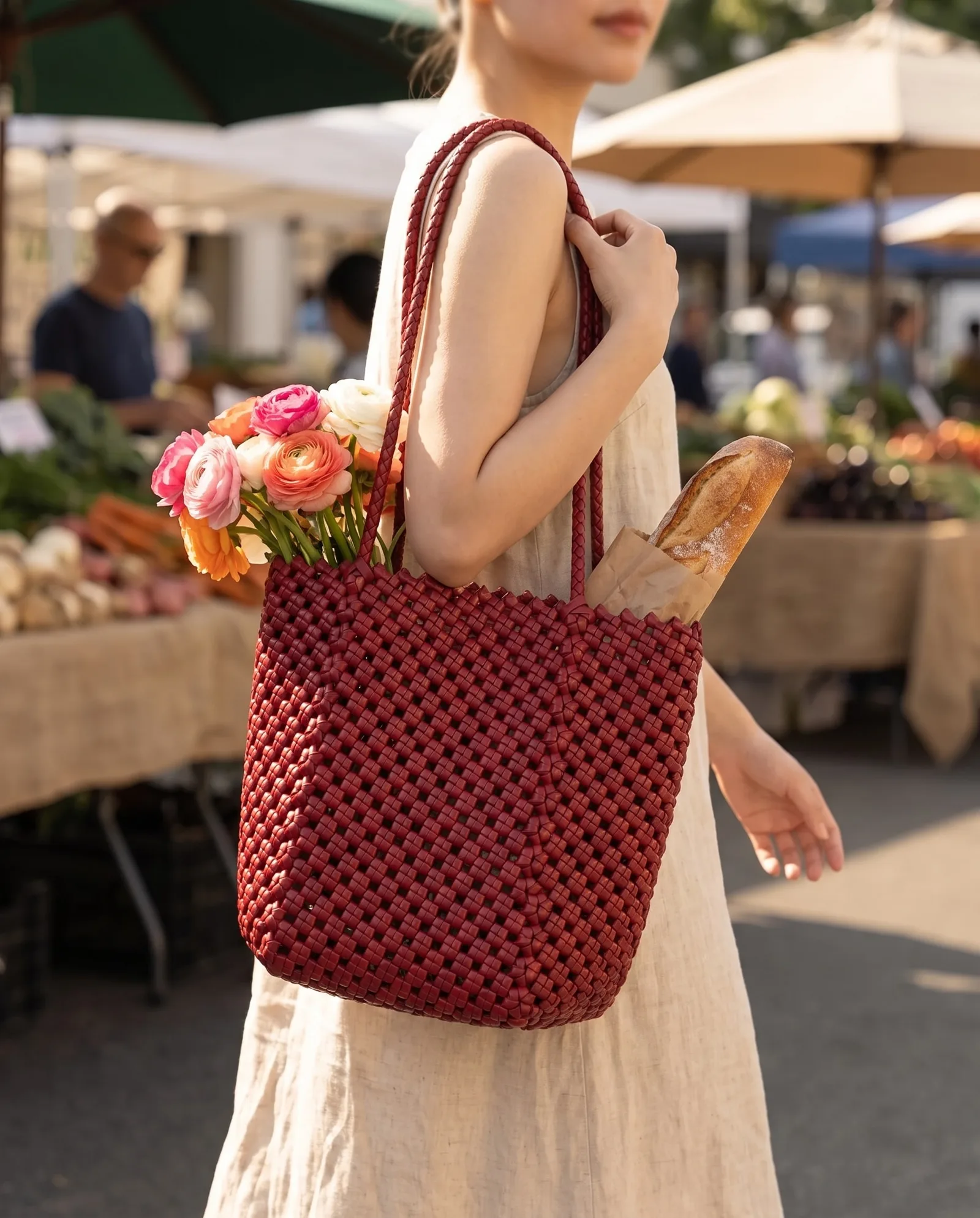 Crimson Knot Tote