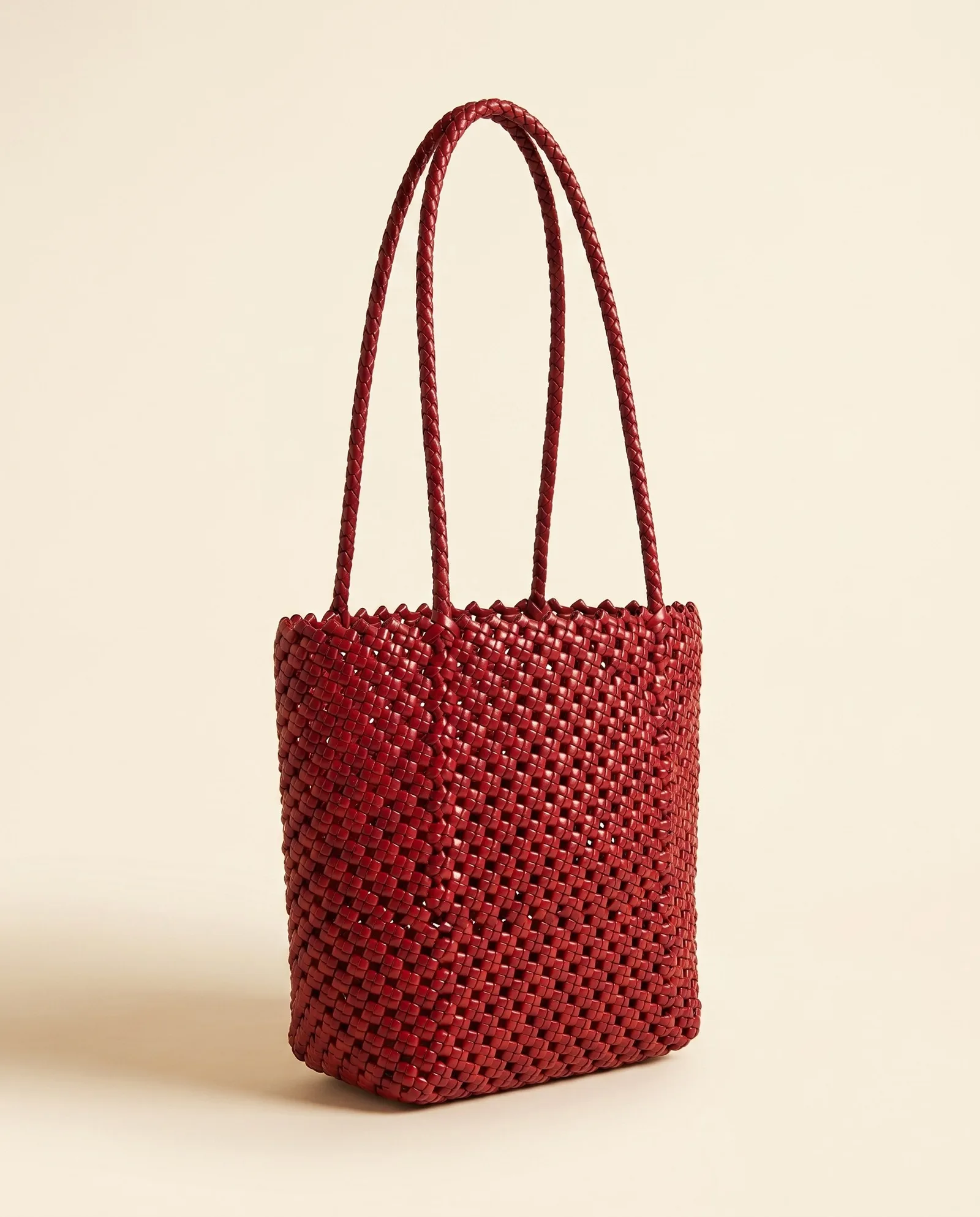 Crimson Knot Tote 绛红结织托特