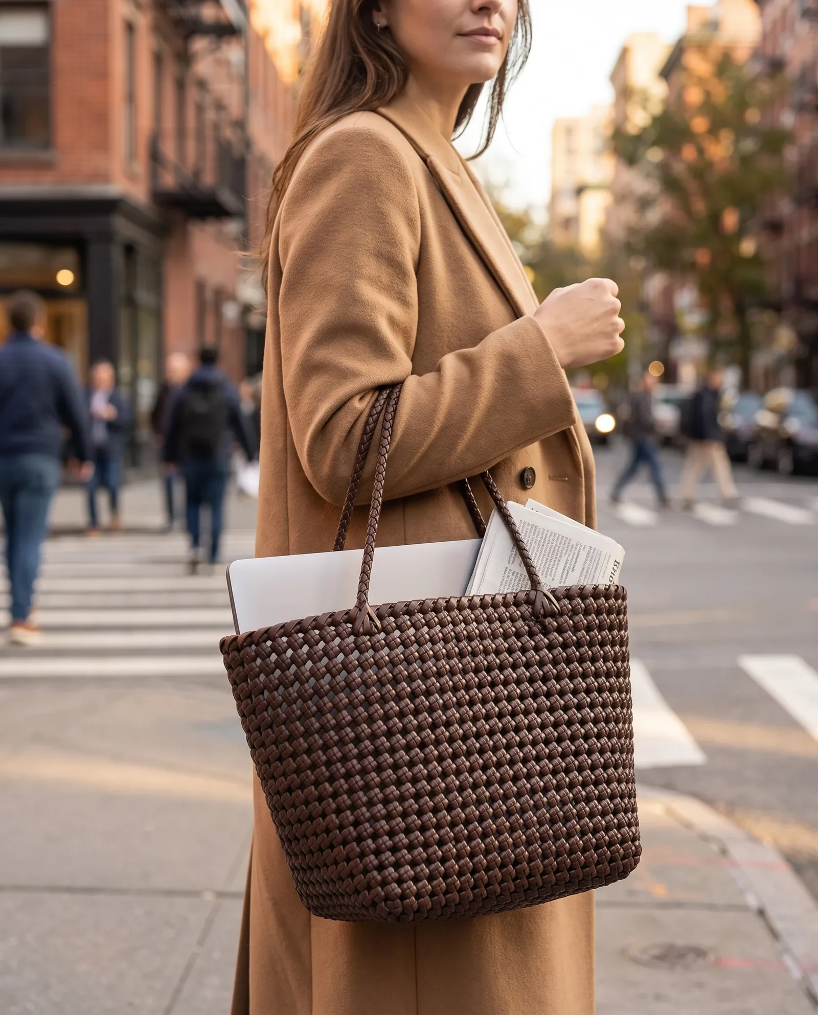 Espresso Knot Tote