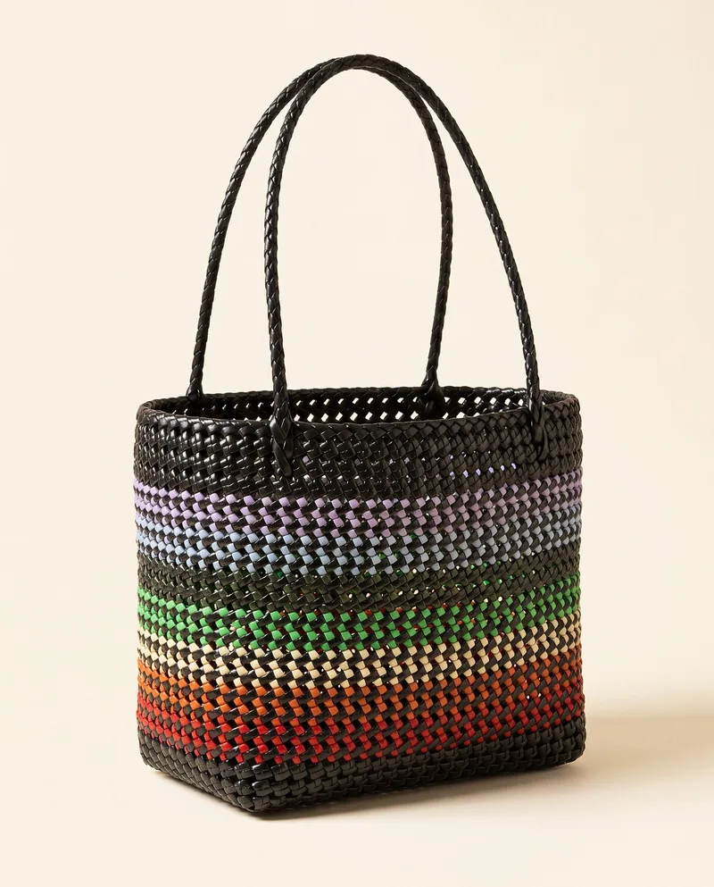 Midnight Rainbow Knot Tote 午夜彩虹结织托特