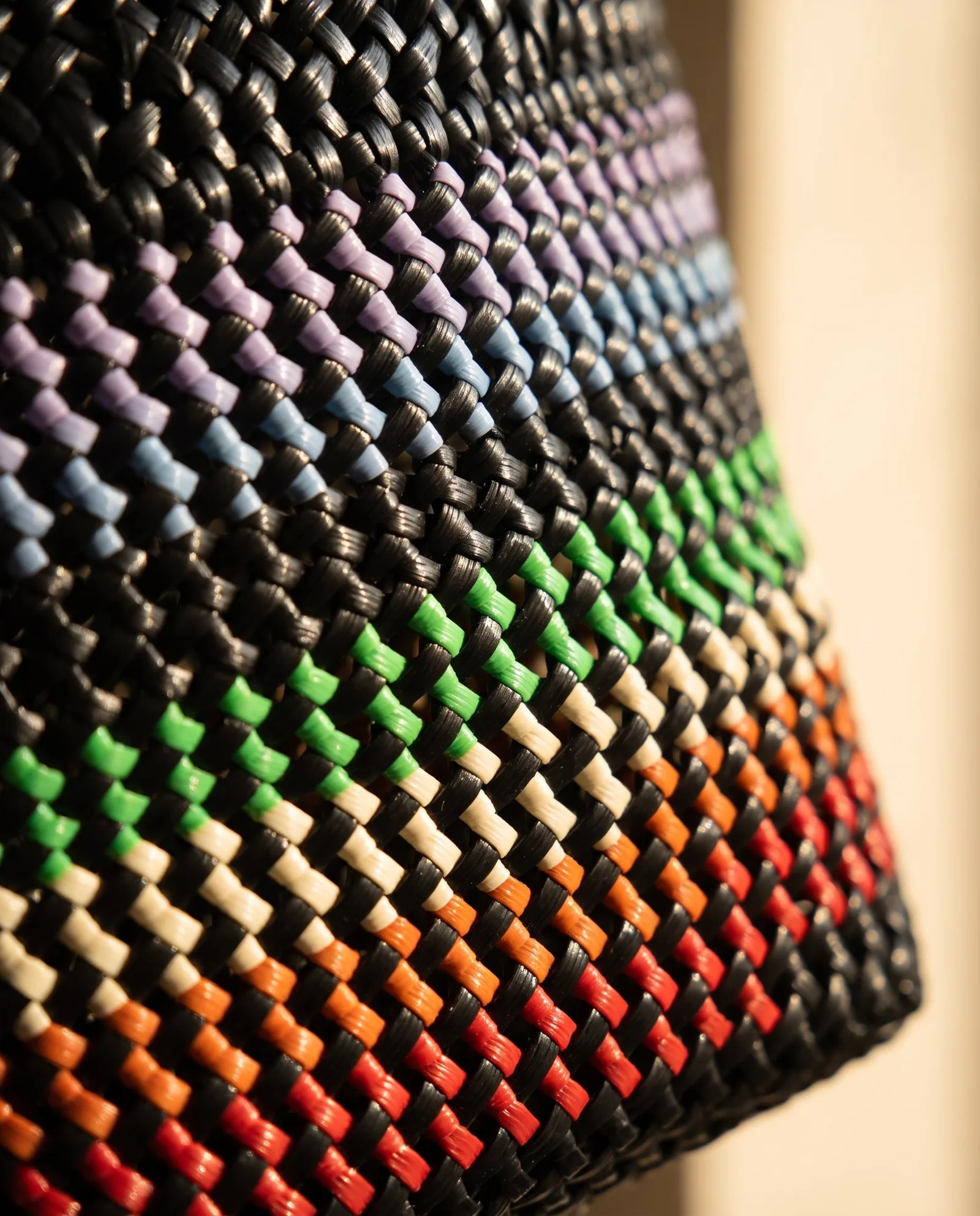 Midnight Rainbow Knot Tote 午夜彩虹结织托特