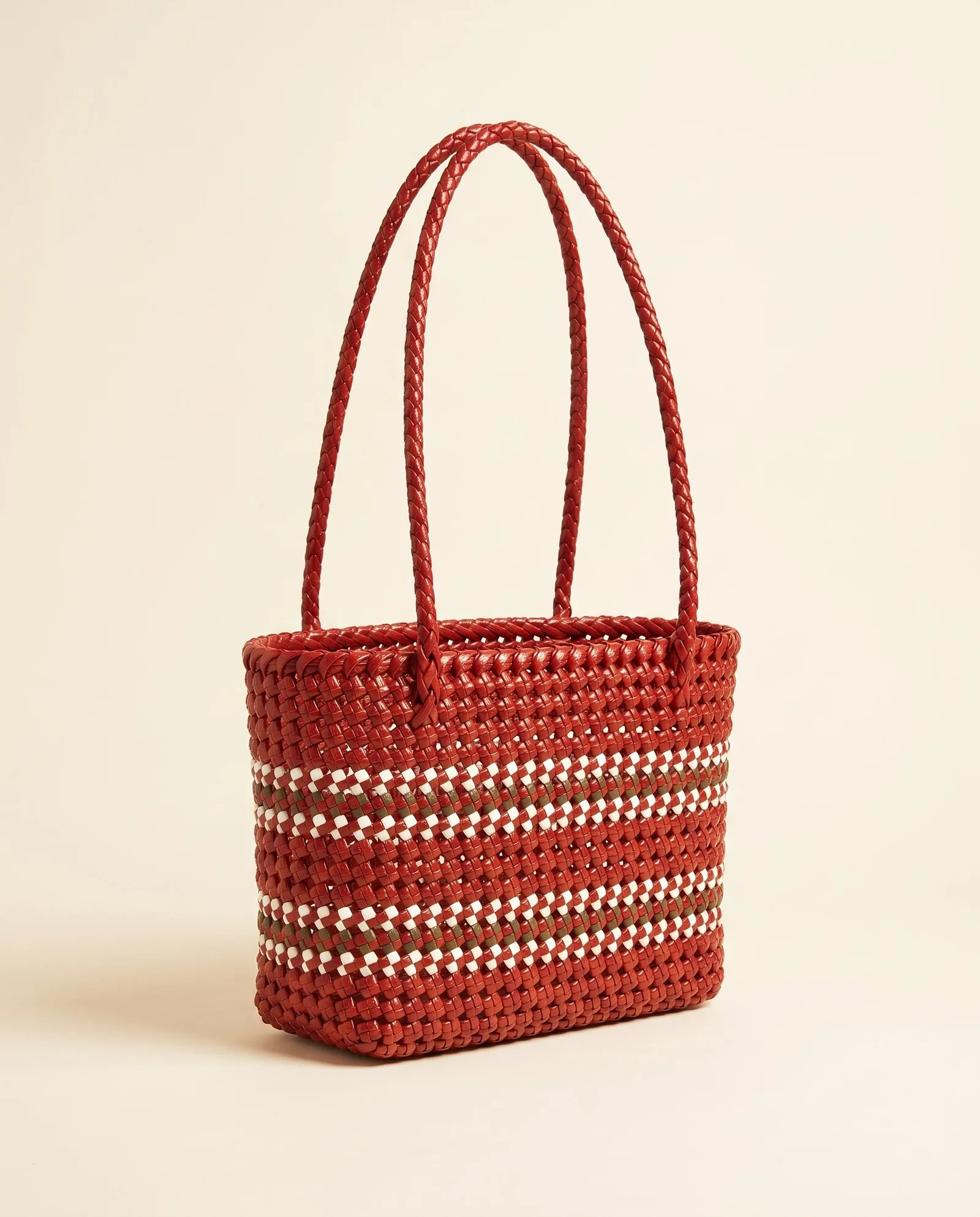 Scarlet Ribbon Knot Tote 绯红缎带结织托特
