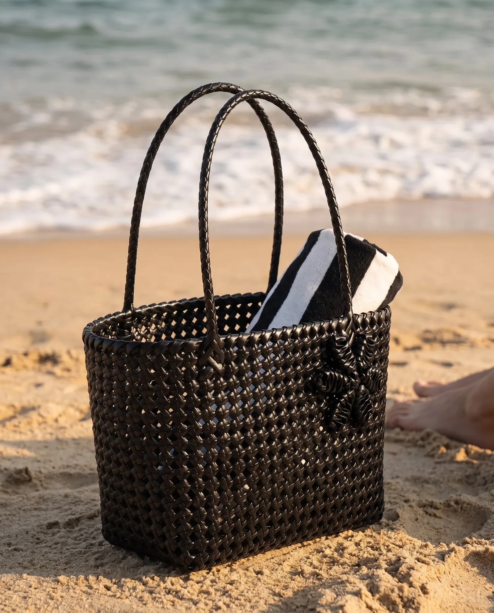 Ink Lattice Tote