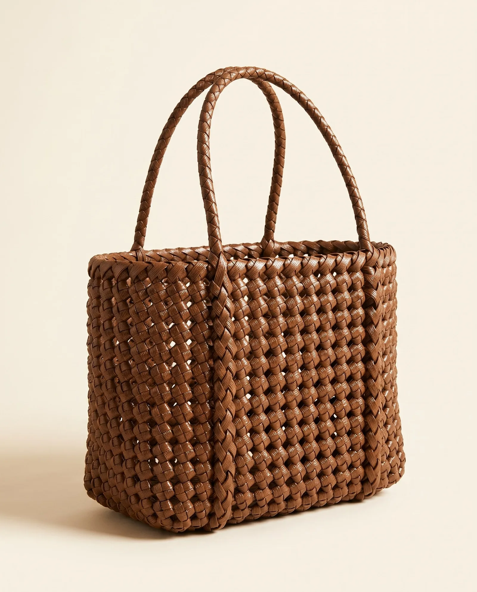 Walnut Lattice Tote 胡桃镂空托特