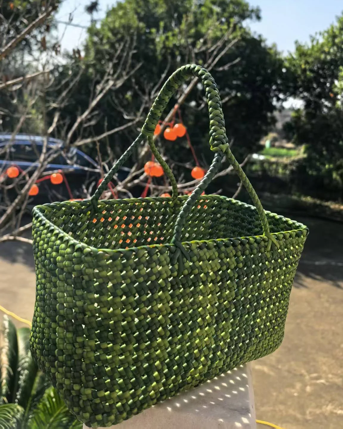 Verdant Market Basket 翠绿市集篮
