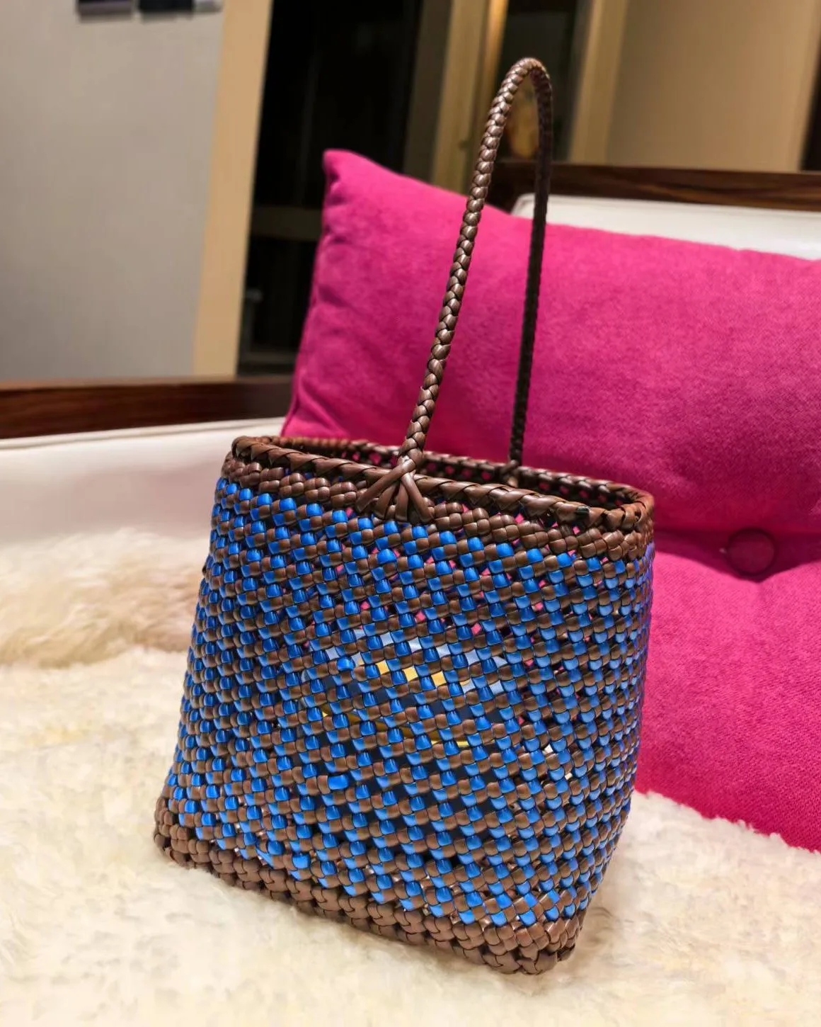 Cobalt One-Handle Pail 钴蓝单柄小桶