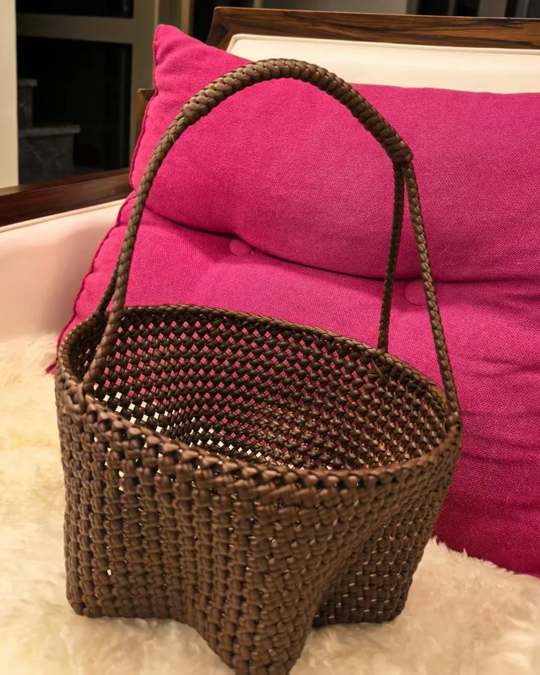 Olive One-Handle Pail 橄榄单柄小桶
